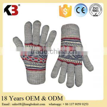 New Fashion Womens Knitted Winter Gloves Unisex Soft Warm Mittens fot Adult