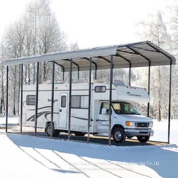 Hot Sell China Steel Structure Building Garage Customized and Prefabricated Garage photo-5