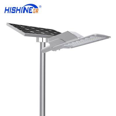Hishine Factory 100w Solar Led Street Light With Sensor for Outdoor in Smart Cities photo-4