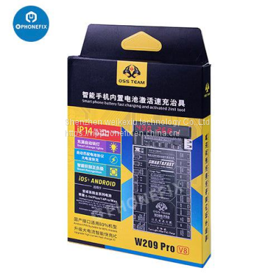 W209 Pro V8 Battery Quick Charging Activation Board Test For iPhone Android