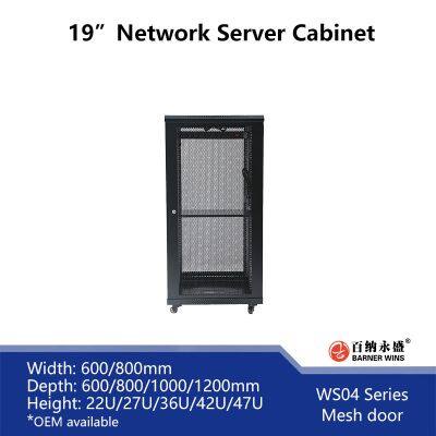 FACTORY OEM 19inch Network Server Cabinets WS04 Server Racks 22U/42U for Network photo-3