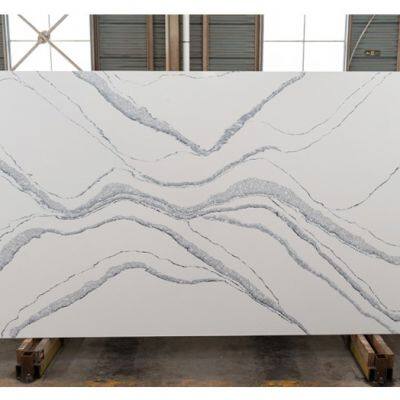 Code：1211，Calacatta artificial stone quartz slab kitchen countertops