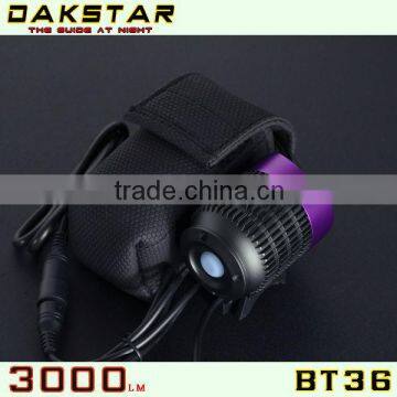 DAKSTAR 2013 Main Product BT36 CREE XML T6 LED High Power Aluminum Rechargeable Mountain Bike Light