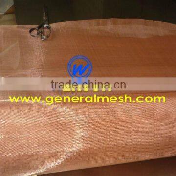 General Mesh ,160 mesh electromagnetic interference shielding copper wire mesh