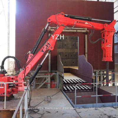 Performance-Proven YZH rockbreaker boom system