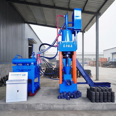 Hydraulic Vertical Briquetting Press Machine 800Ton Capacity