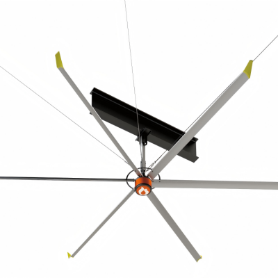 Factory Workshop Industrial Fan, Large Ceiling Fan, Floor Fan, High-efficiency Ventilation and Cooling, Station, Logistics Center