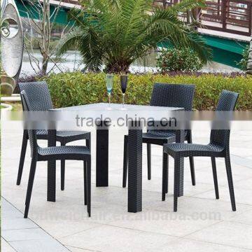 poly rattan chair outdoor furniture