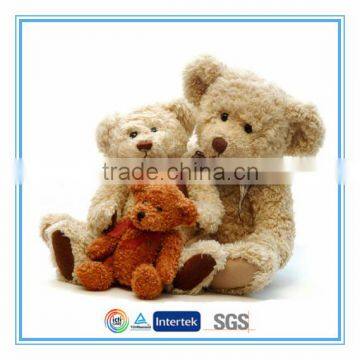 Custom handmade stuffed plush toy family bear