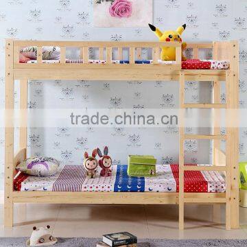 New Fashion Furniture Pine Wood Double Bunk Children Bed photo-2