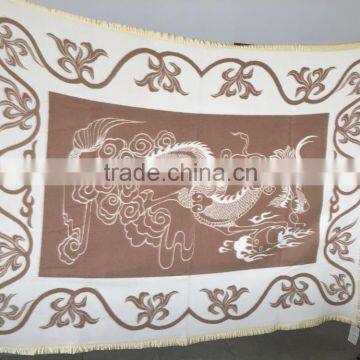 100% Cashmere Blanket Woven Blanket