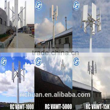 HOT SALE!!! Richuan 2015 Newest All Wattage Wind Turbine,hydrogen Fuel Cell,permanent Magnet Wind Turbine 300w~200,000w photo-3