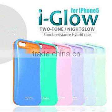 Hot Selling Noctilucent Tpu Cellphone Cover for IPhone5s Case