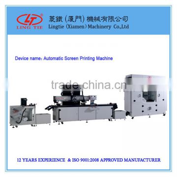 Fully automatic screen printing machine, automatic roll to roll printing machine, high precision screen printing machine