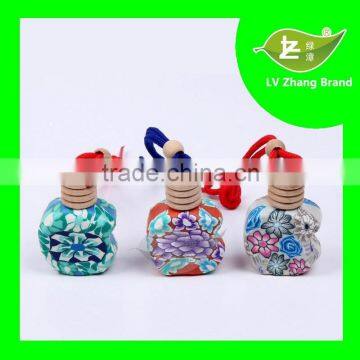 2016 New Design Galss Bottle Hanging Car Perfume