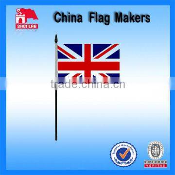 UK Country Hand Flag For Sports Promotion