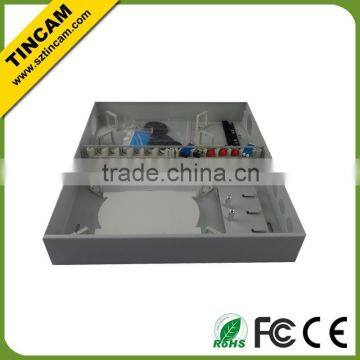 12 core SC\/FC\/ST\/LC rack mount Splicing fiber Optic patch panel\/Termination Box\/ODF