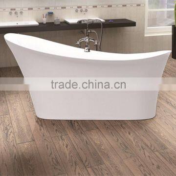 Modern Design Small Sizes Oval Shaped Outdoor Bathtub photo-5