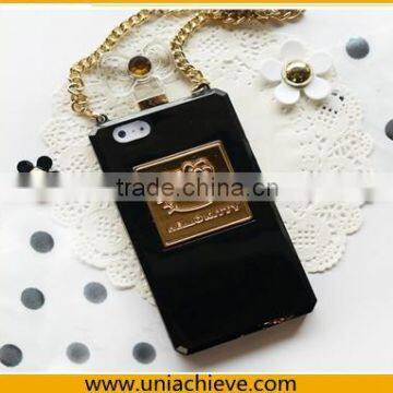 2015 Hot sale For iPhone 5 6 perfume bottle case, TPU material