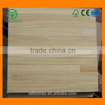 Exquisite Straight Texture Poplar Finger Joint Board for Flooring photo-3