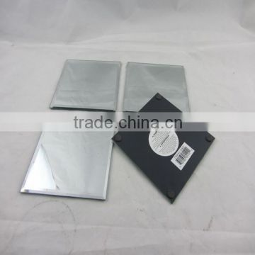 factory directly glass coaster promotion,blank glass coaster,silicon rubber wine glass coaster