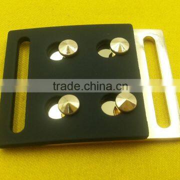 30mm Inner Fancy Ladies Interlocking Buckles For Belt -- MZ5554 photo-2