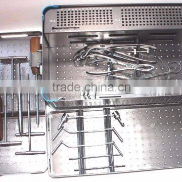 Anterior Cervical Plate Instruments Set/The Basis surgical Orthopedics instruments