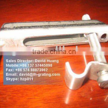 galvanized steel grating saddle clamps