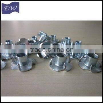 3/8 t-nuts for wood with zinc plated