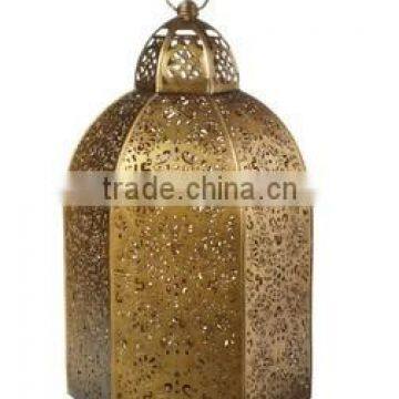 Brass Moroccan Candle Lantern Unique