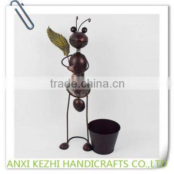 Metal Animal Ant Plant Pot Holders