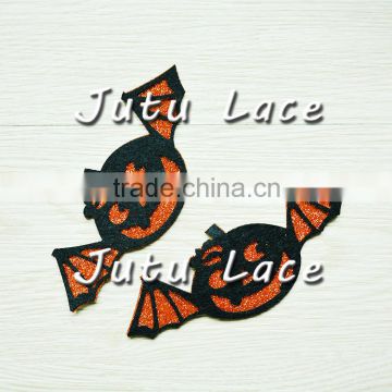 New style!!! Halloween appliques, decoration appliques bats/pumpkin/skull/ghost ,high qulity low-priced wholesale