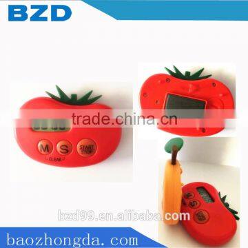 New Style Custom Tomato Orange Fruit Set Electronic Countdown & Countup Tomato Style Kitchen Timer