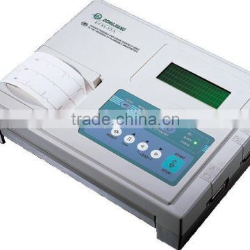 High quality portable 3 channel ECG Machine