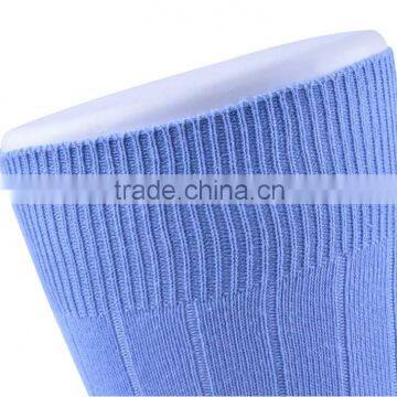 High Quality Pure Cotton Blank Color Dress Crew Socks Men photo-4