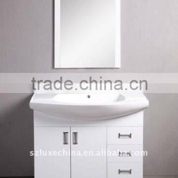 Floor mounted pvc bathroom cabinet design