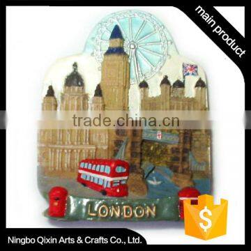 Polyresin London Tourist Souvenir Fridge Magnet