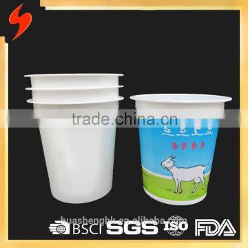 Environmental friendly PP disposable Plastic yogurt cup