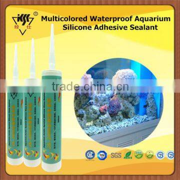 Multicolored Waterproof Aquarium Silicone Adhesive Sealant