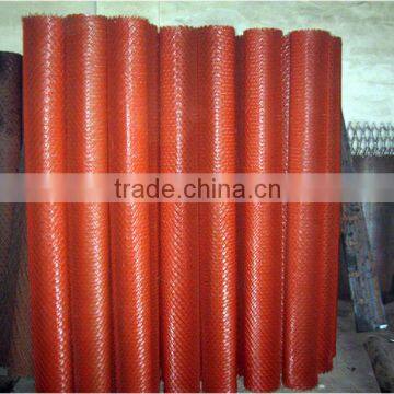 Punched Wire Mesh Fence of 32mmX80mm Diamond Hole Opening With 6mm Thickness Sheet photo-2