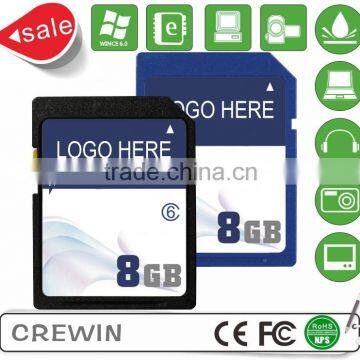 Customized sd memory card 8gb for mobile phone sd memory card 8 gb class10