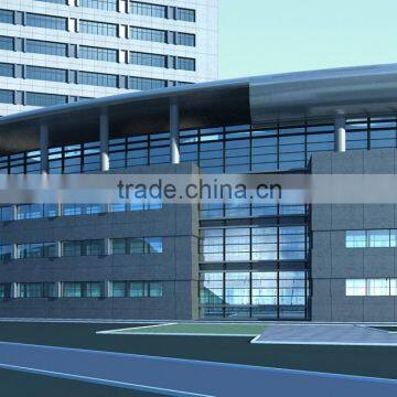 Aluminum curtain wall design