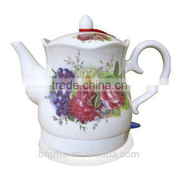 Hot selling ceramic electric custom design hotel kettles kitchen appliance with more healthy and safety customization