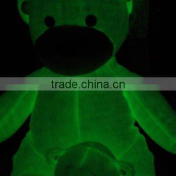 luminous toys/glow in dark plush toys