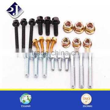 hardware supplier carbon steel zinc plated bolt and nut