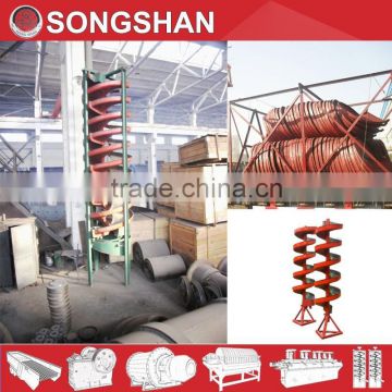 Zircon ore spiral concentrator