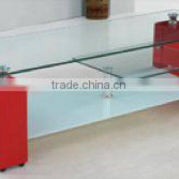 MDF & glass top good price TV stand