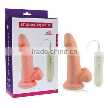 7 Mode Vibrating Big Flesh Dildo Vibrator For Women Simulation Sex Toys