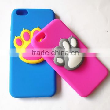 new design silicone 5.5inch mobilephone case with print