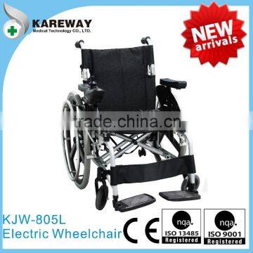 31kg lightweight lithium battery electric foldable wheelchair